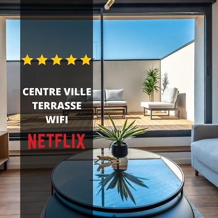 Downtown Rooftop - Centre Ville - Wifi - Terrasse - Netflix Amiens Extérieur photo