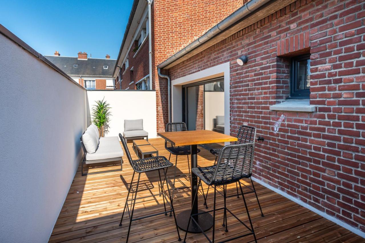 Downtown Rooftop - Centre Ville - Wifi - Terrasse - Netflix Amiens Extérieur photo