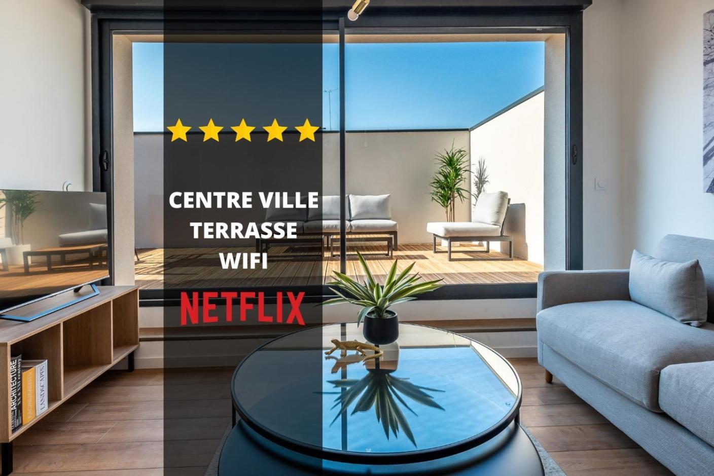 Downtown Rooftop - Centre Ville - Wifi - Terrasse - Netflix Amiens Extérieur photo